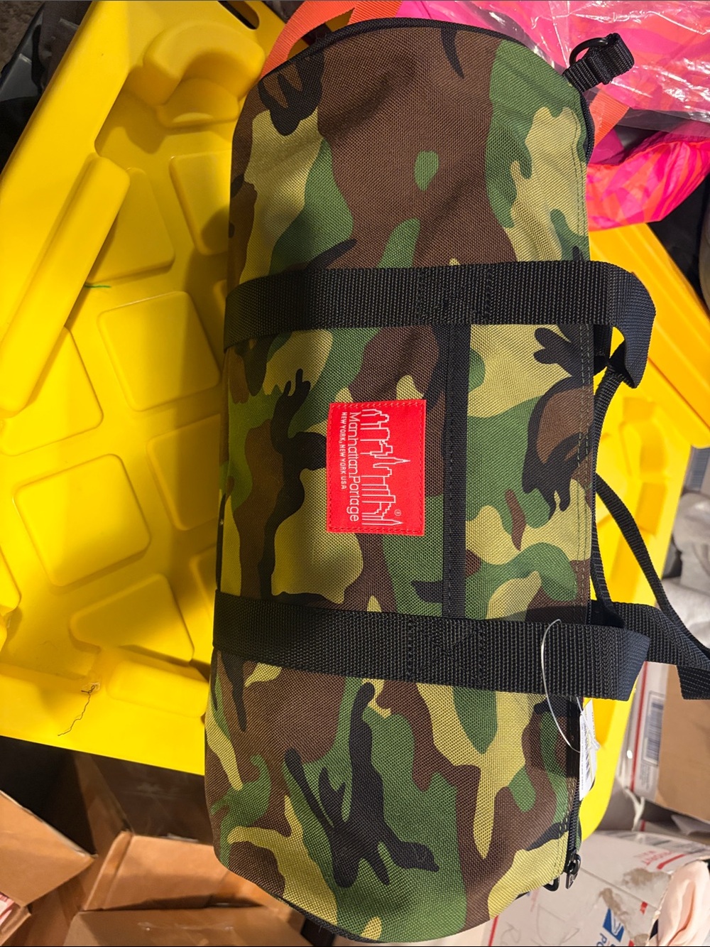 Manhattan Portage Chelsea Dream Bag Duffle in Camo MD